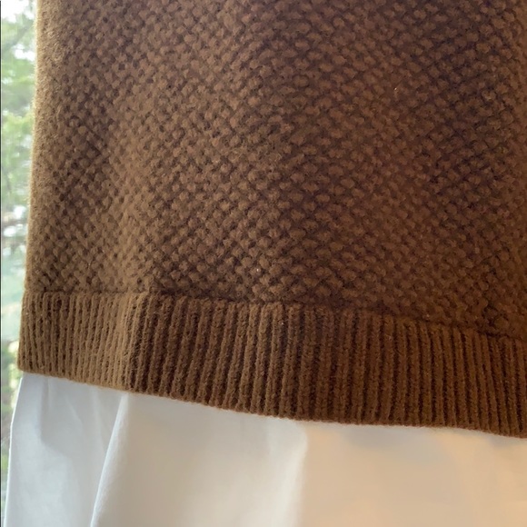 JCrew sweater with attached shirt - Picture 4 of 8